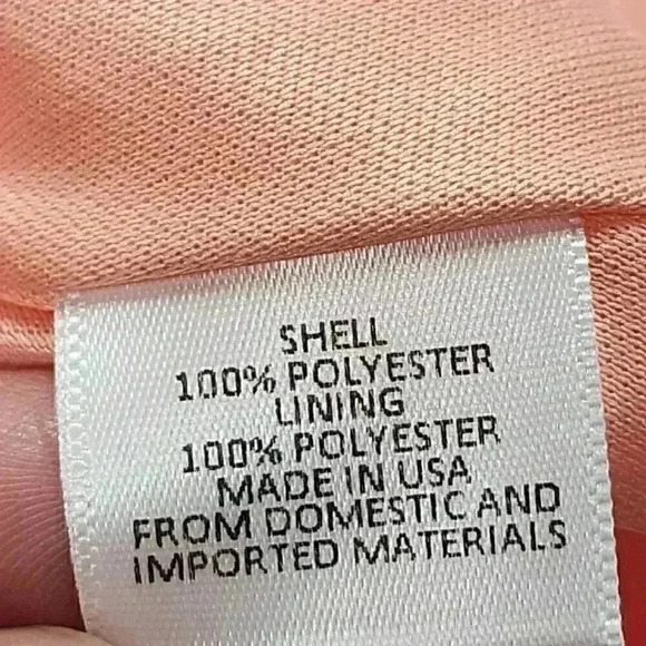 WAYF  Made In USA Wrap Ruffle Longs sleeve Fit & Flare Mini Dress L - Picture 8 of 10